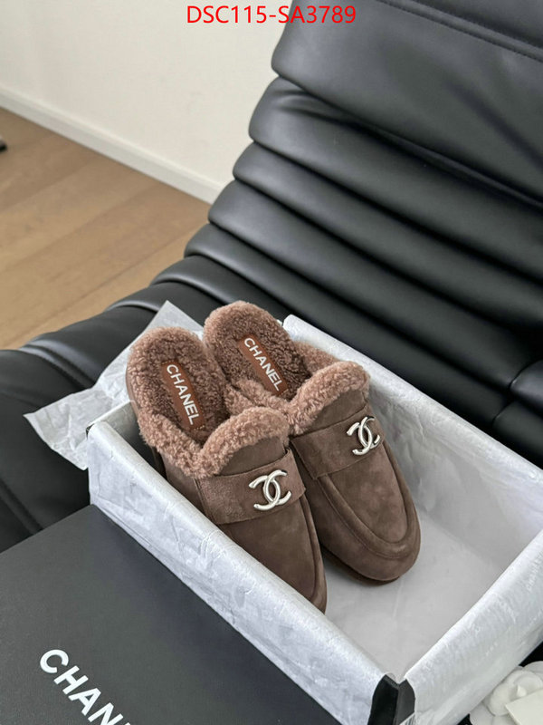 Women Shoes-Chanel 1:1 replica wholesale ID: SA3789 $: 115USD