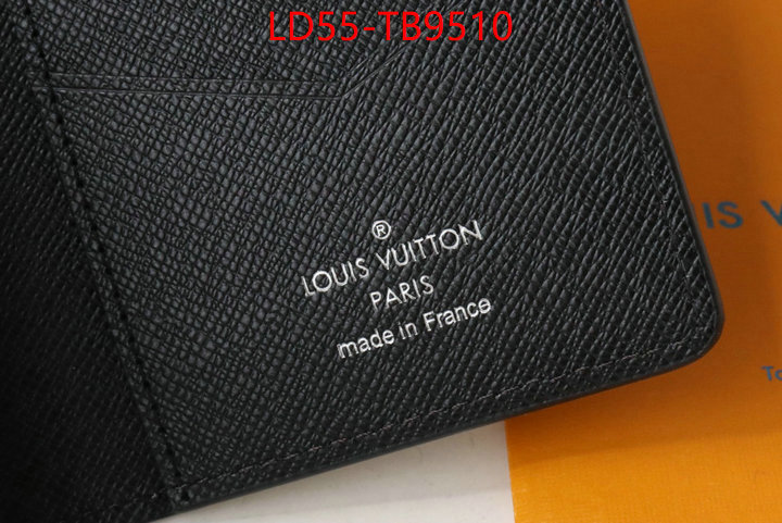 LV Bags(TOP)-Wallet buy 2024 replica ID: TB9510 $: 55USD,