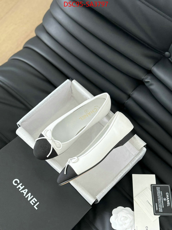 Women Shoes-Chanel we provide top cheap aaaaa ID: SA3797 $: 95USD