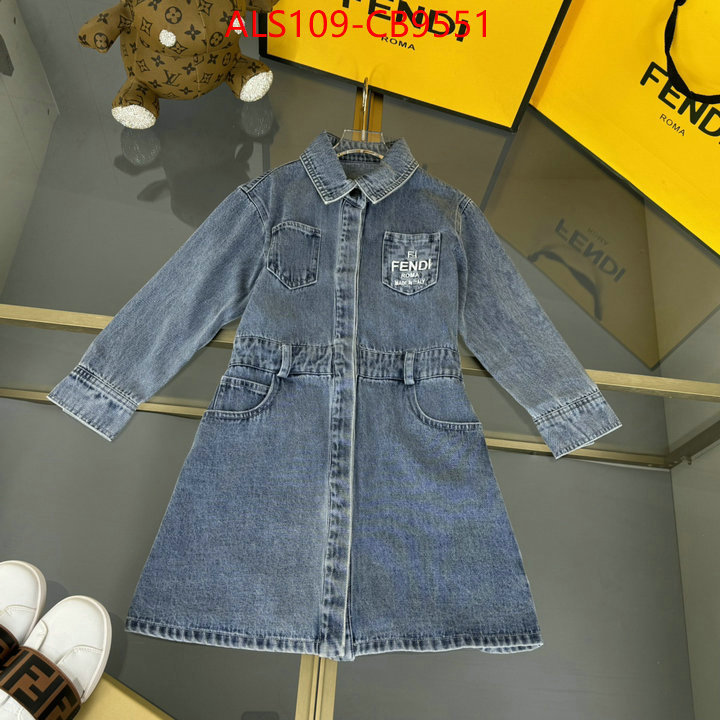 Kids clothing-Fendi we provide top cheap aaaaa ID: CB9551 $: 109USD