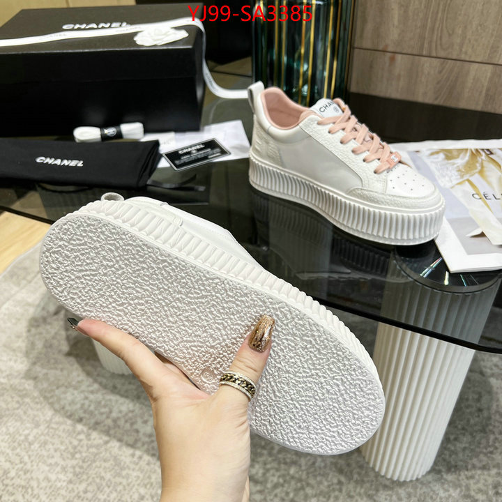 Women Shoes-Chanel top perfect fake ID: SA3385 $: 99USD