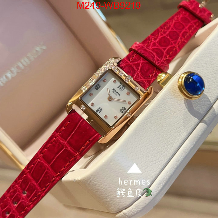 Watch(TOP)-Hermes perfect replica ID: WB9219 $: 249USD