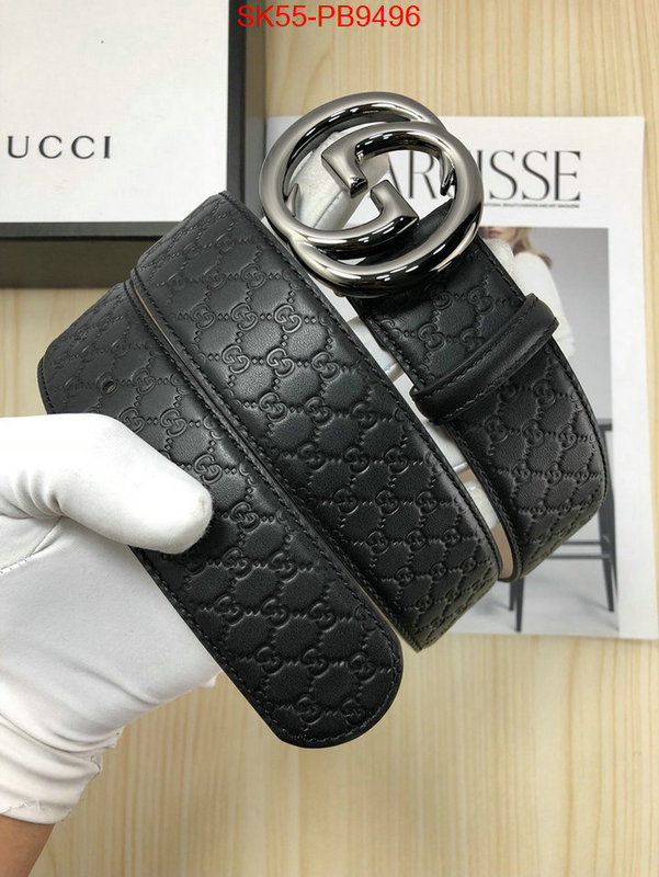 Belts-Gucci top fake designer ID: PB9496 $: 55USD