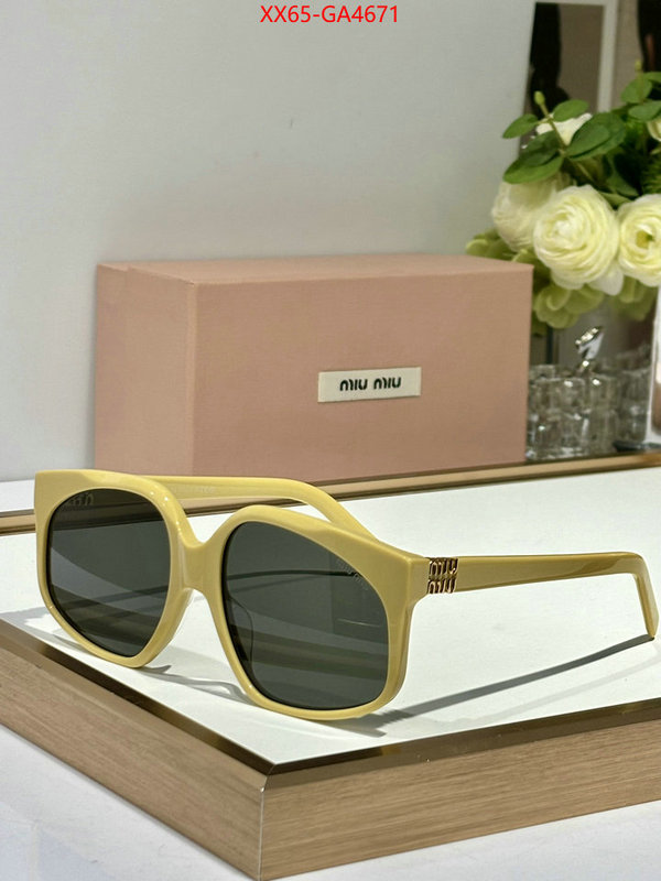 Glasses-Miu Miu online sale ID: GA4671 $: 65USD