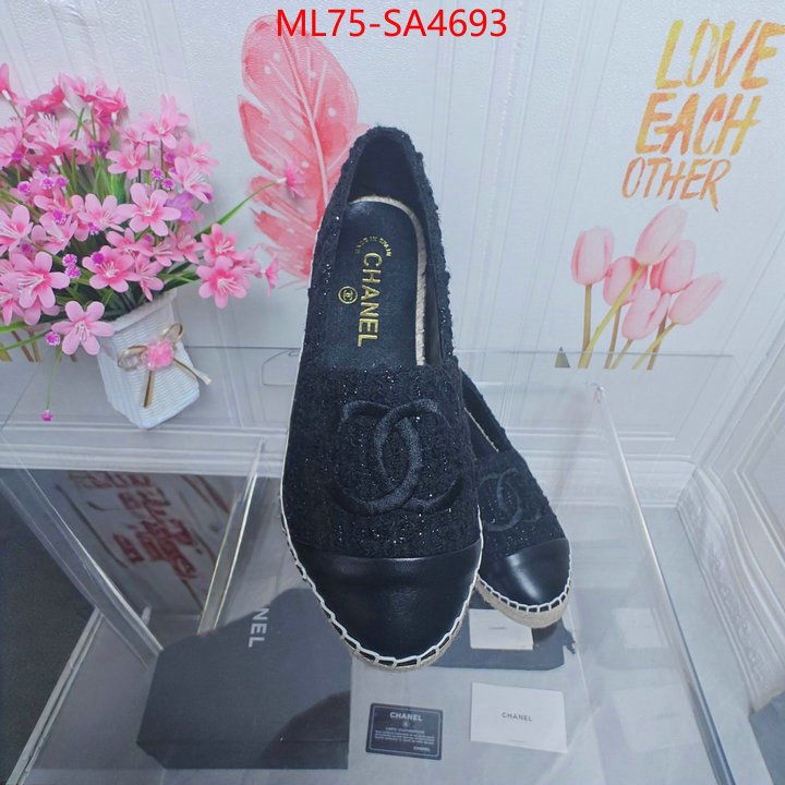 Women Shoes-Chanel luxury 7 star replica ID: SA4693 $: 75USD