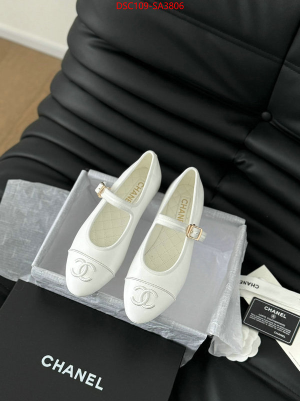 Women Shoes-Chanel high quality aaaaa replica ID: SA3806 $: 109USD