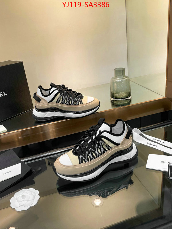 Women Shoes-Chanel top fake designer ID: SA3386 $: 119USD