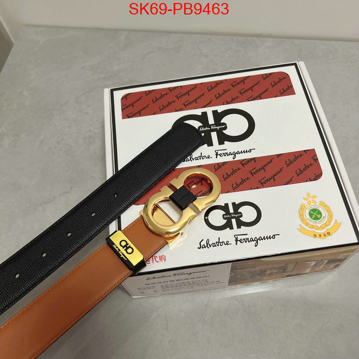 Belts-Ferragamo top quality fake ID: PB9463 $: 69USD