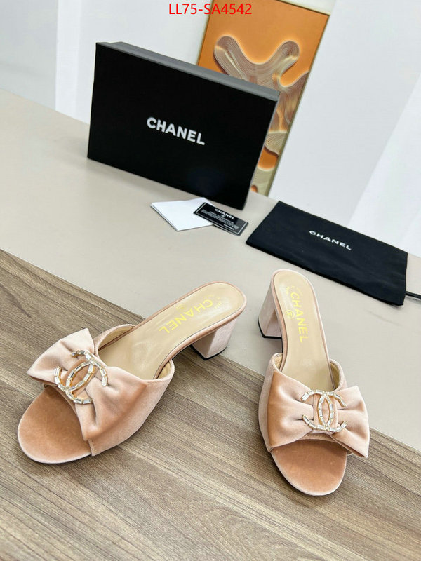 Women Shoes-Chanel only sell high-quality ID: SA4542 $: 75USD