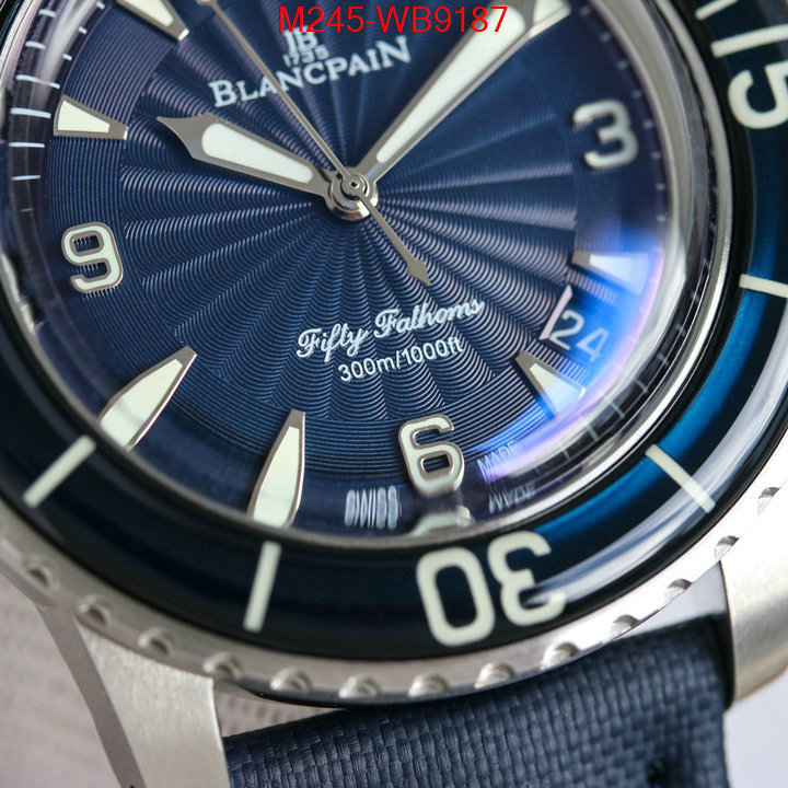 Watch(TOP)-Blancpain luxury cheap ID: WB9187 $: 245USD