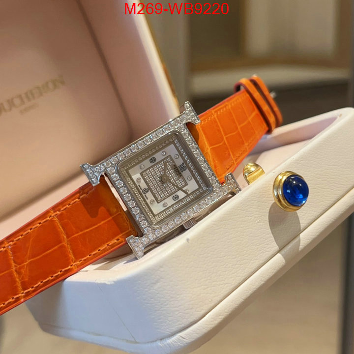 Watch(TOP)-Hermes how to buy replcia ID: WB9220 $: 269USD