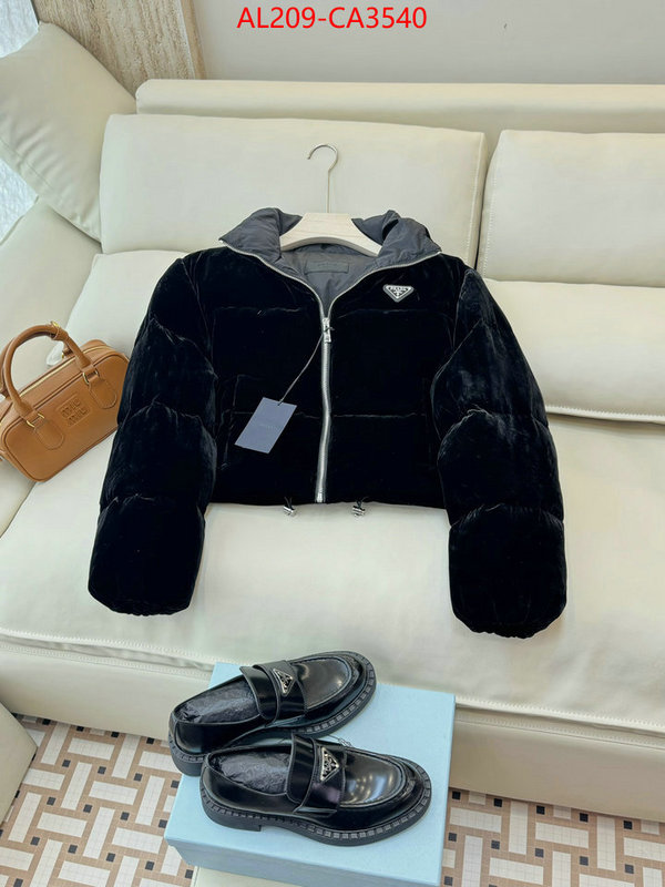 Down jacket Women-Prada best designer replica ID: CA3540 $: 209USD