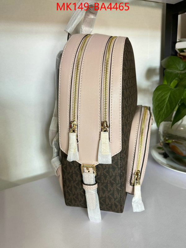 Michael Kors Bags(TOP)-Backpack- from china ID: BA4465 $: 149USD,