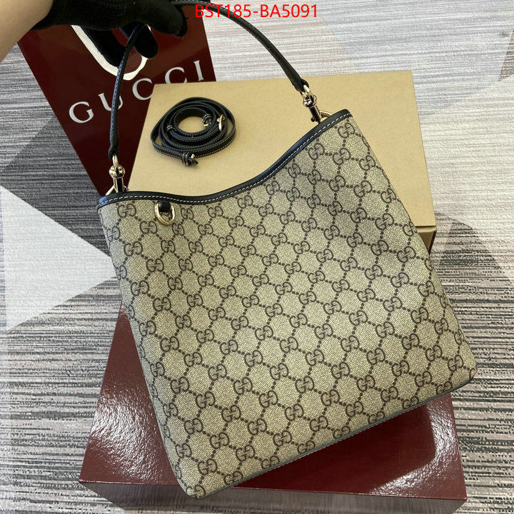 Gucci Bags(TOP)-Bucket bag- designer fake ID: BA5091 $: 185USD,