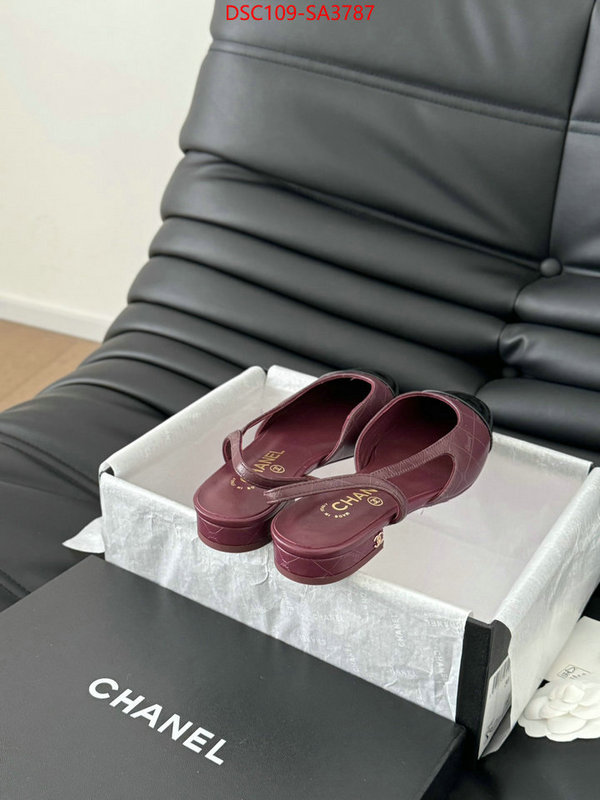 Women Shoes-Chanel 2024 luxury replicas ID: SA3787 $: 109USD