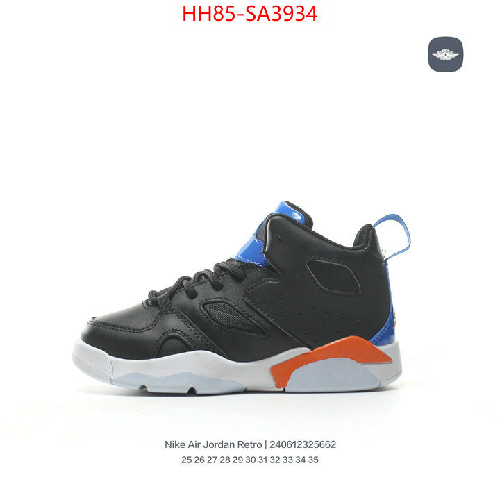 Kids shoes-Air Jordan mirror quality ID: SA3934 $: 85USD