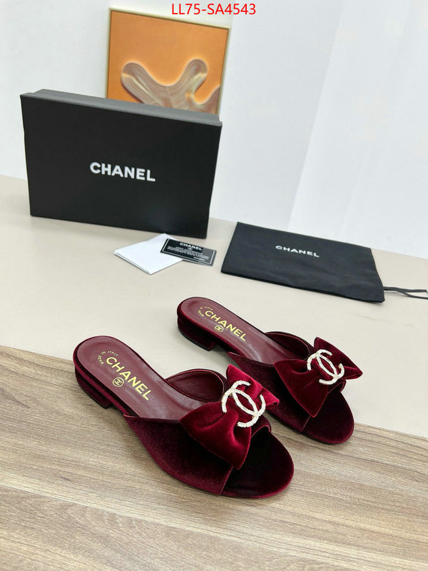 Women Shoes-Chanel copy ID: SA4543 $: 75USD