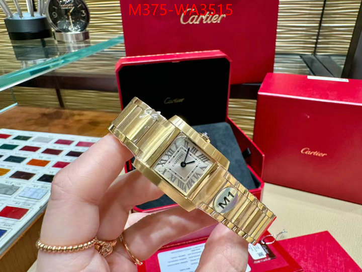 Watch(TOP)-Cartier designer 7 star replica ID: WA3515 $: 375USD