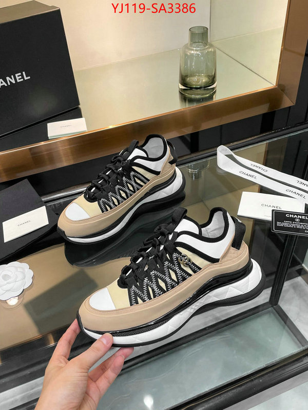 Women Shoes-Chanel top fake designer ID: SA3386 $: 119USD