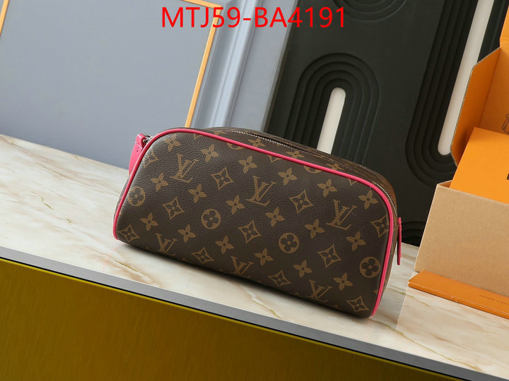 LV Bags(4A)-Vanity Bag- is it illegal to buy ID: BA4191 $: 59USD,