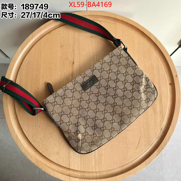 Gucci Bags(4A)-Crossbody- buy top high quality replica ID: BA4169 $: 59USD,