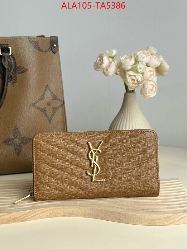 YSL Bags(TOP)-Wallet- customize best quality replica ID: TA5386 $: 105USD,