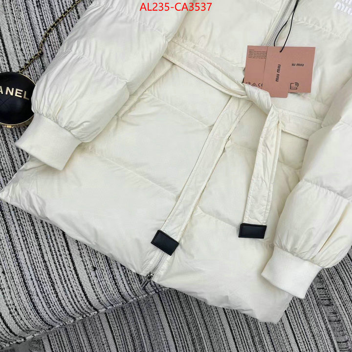 Down jacket Women-Miu Miu designer wholesale replica ID: CA3537 $: 235USD