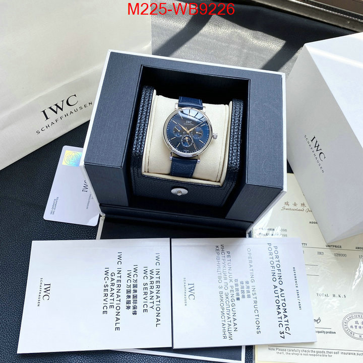 Watch(TOP)-IWC replica ID: WB9226 $: 225USD