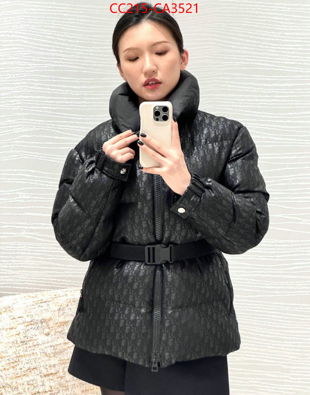 Down jacket Women-Dior aaaaa ID: CA3521 $: 215USD