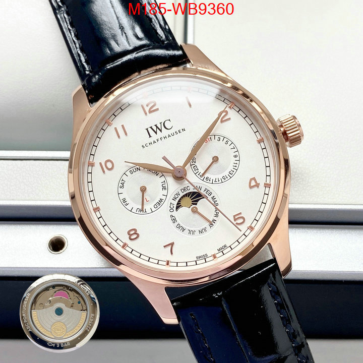 Watch(4A)-IWC 1:1 replica wholesale ID: WB9360 $: 185USD