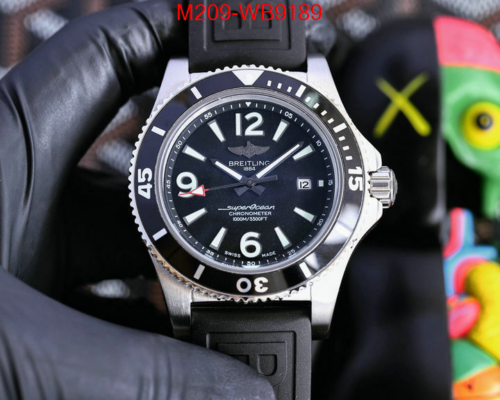 Watch(TOP)-Breitling replica best ID: WB9189 $: 209USD