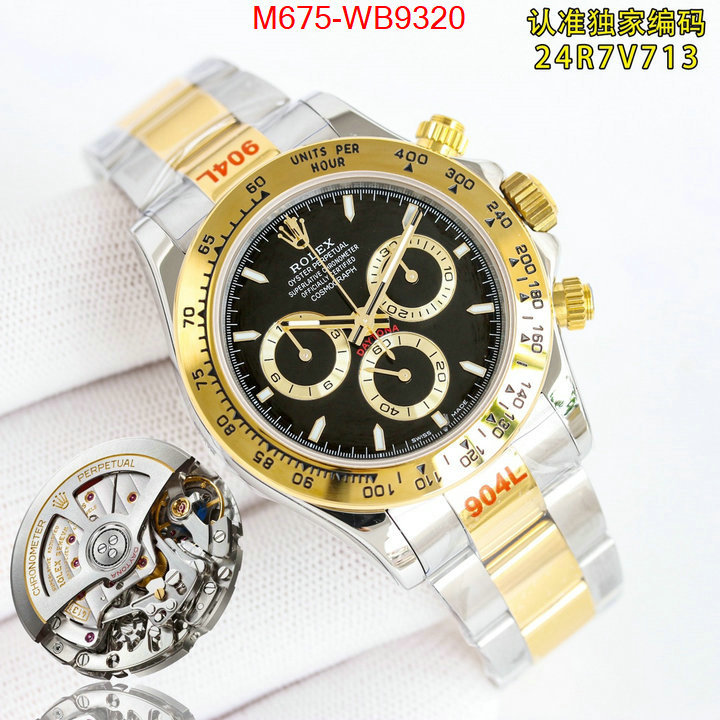 Watch(TOP)-Rolex replica for cheap ID: WB9320 $: 675USD