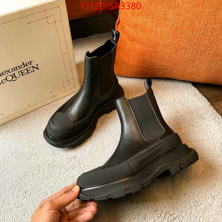 Men Shoes-Boots 2024 aaaaa replica customize ID: SA3380 $: 129USD