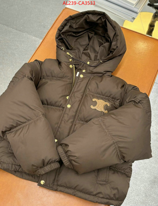 Down jacket Women-Celine designer 1:1 replica ID: CA3533 $: 239USD