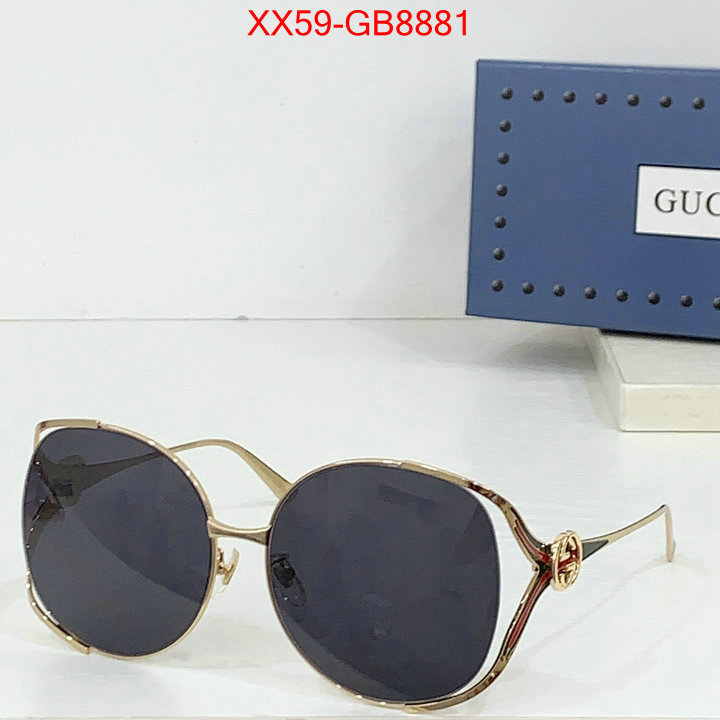 Glasses-Gucci best fake ID: GB8881 $: 59USD