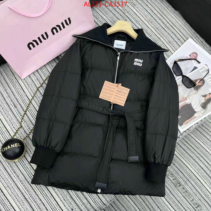 Down jacket Women-Miu Miu designer wholesale replica ID: CA3537 $: 235USD