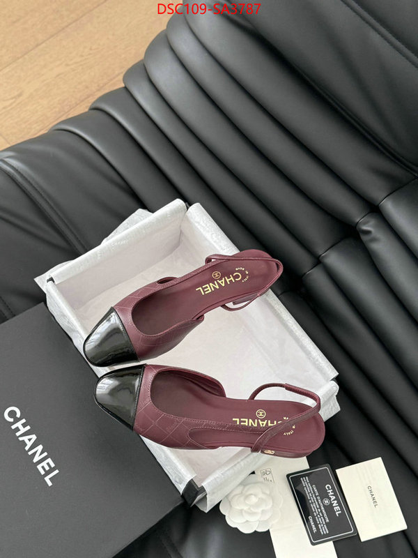 Women Shoes-Chanel 2024 luxury replicas ID: SA3787 $: 109USD