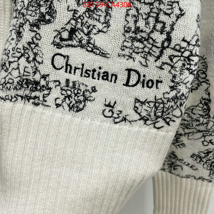 Clothing-Dior shop designer ID: CA4306 $: 139USD