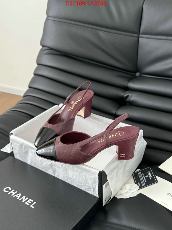 Women Shoes-Chanel best replica ID: SA3788 $: 109USD