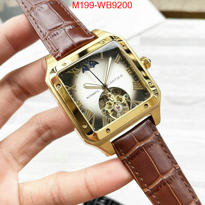 Watch(TOP)-Cartier high-end designer ID: WB9200 $: 199USD