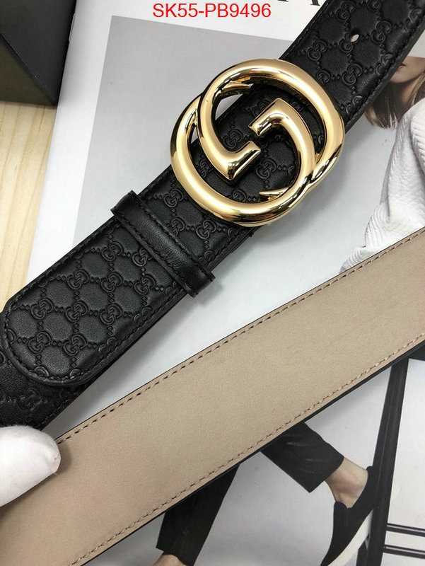 Belts-Gucci top fake designer ID: PB9496 $: 55USD