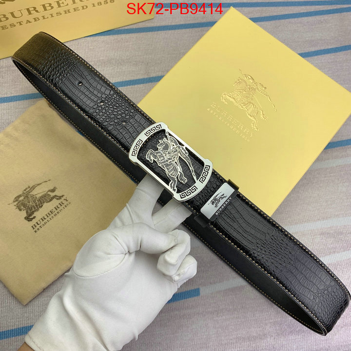 Belts-Burberry high ID: PB9414 $: 72USD