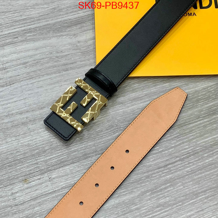 Belts-Fendi new ID: PB9437 $: 69USD