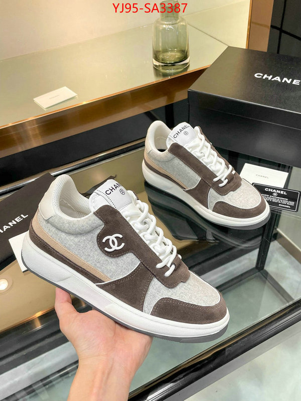 Women Shoes-Chanel find replica ID: SA3387 $: 95USD