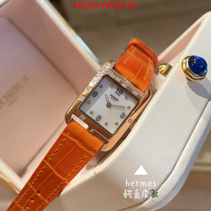 Watch(TOP)-Hermes perfect replica ID: WB9219 $: 249USD