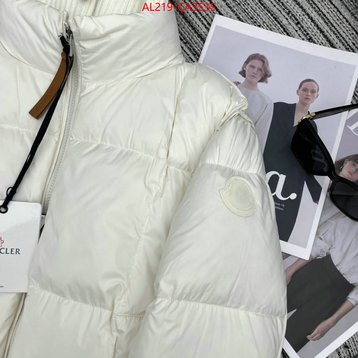 Down jacket Women-Moncler replcia cheap from china ID: CA3535 $: 219USD