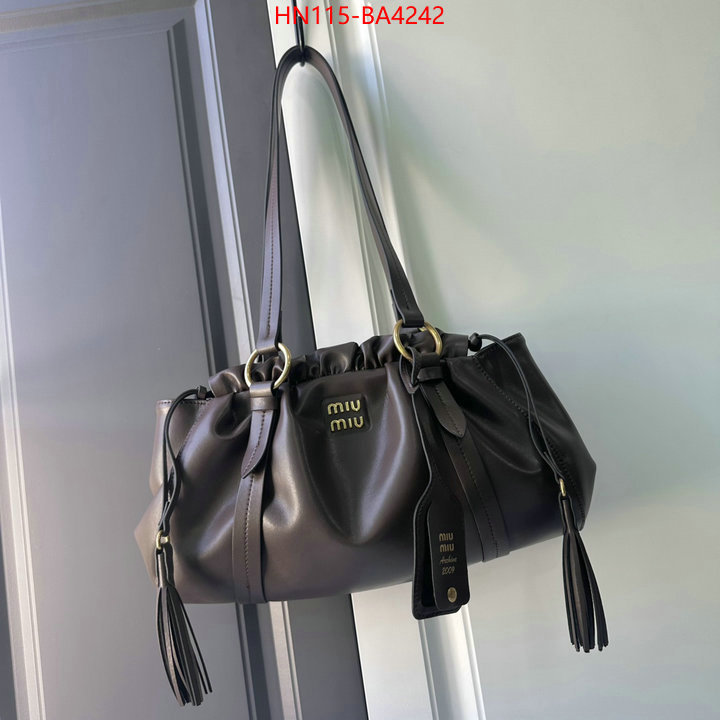 Miu Miu Bags(TOP)-Handbag- wholesale imitation designer replicas ID: BA4242 $: 115USD,