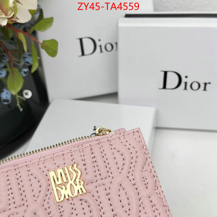 Dior Bags(4A)-Wallet- what is a 1:1 replica ID: TA4559 $: 45USD,