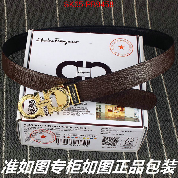 Belts-Ferragamo cheap ID: PB9458 $: 65USD