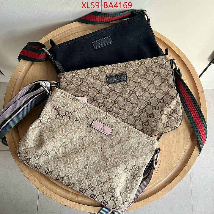 Gucci Bags(4A)-Crossbody- buy top high quality replica ID: BA4169 $: 59USD,